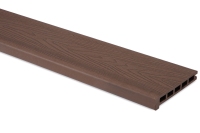 3600mm x 150mm x 25mm Suelo Stair Edge Decking Composite Board - Brown