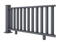 Ballustrade Post & Rail System - Charcoal