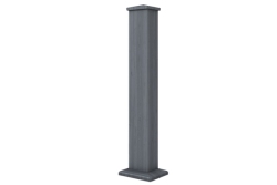 Decking Post Assembly - Charcoal