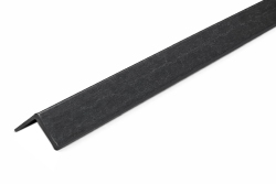 2900mm Castellated Slat Wall Angle Trim - Charcoal