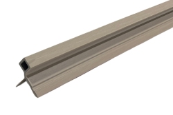 2900mm Castellated Slat Wall Corner Trim (Y Trim) Silver Birch