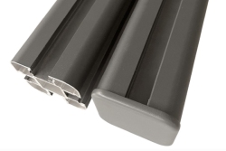 2.4 mt GREY Aluminium Fence Post