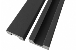 1.8 mt CHARCOAL Composite Concrete Post Adaptor (pack of 2)