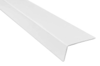 3mt x 100mm x 50mm Plastic Angle Trim (white)