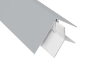 2 Part Plastic Corner (grey)