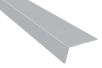 3mt x 100mm x 50mm Plastic Angle Trim (grey)