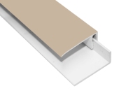2 Part Plastic Edge Trim (camel)