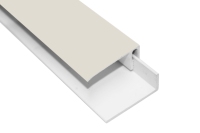 2 Part Plastic Edge Trim (cream)