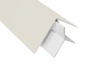 2 Part Plastic Corner (cream)