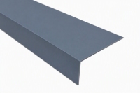 150mm x 50mm Aluminium Angle Trim (blue grey)